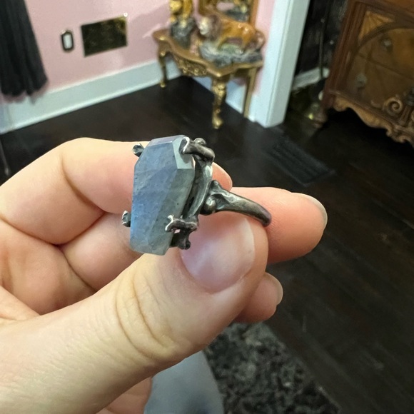 Bloodmilk Easeful Death Coffin ring size 5 - Picture 4 of 7